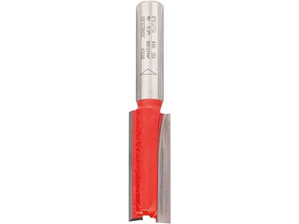 Bosch Expert for Wood - Rutertupp - for bløtt tre, løvtre, composite wood - Straight - 12 mm - lengde: 63.8 mm