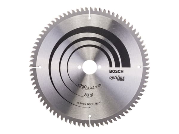 Bosch KAP & GERINGSAVBLADE 250X3,2X30MM 80TDR