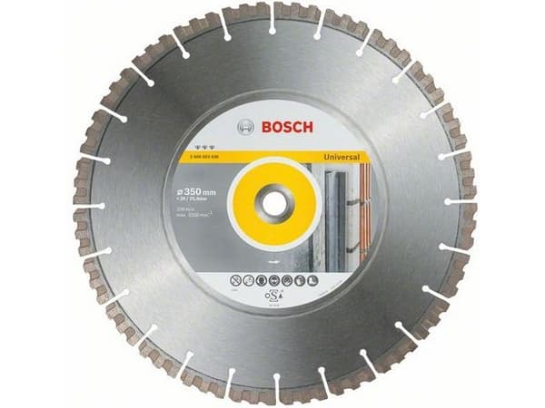 Bosch DIAMANTSKIVE BEST UNIVERSAL 350X25,4MM