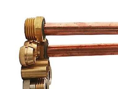 Tilslutningssæt, 2 tilslutningsrør med 1/2" fittings