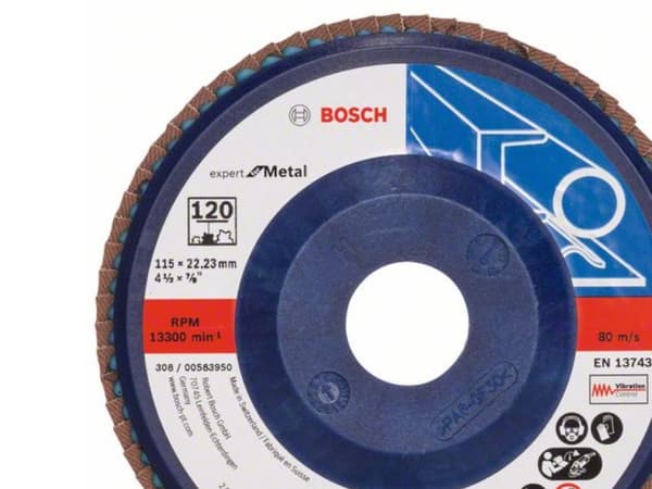Bosch-tarvikkeet 2608607364 Lamelskiver Halkaisija 115 mm N/A 1 stk 1 stk