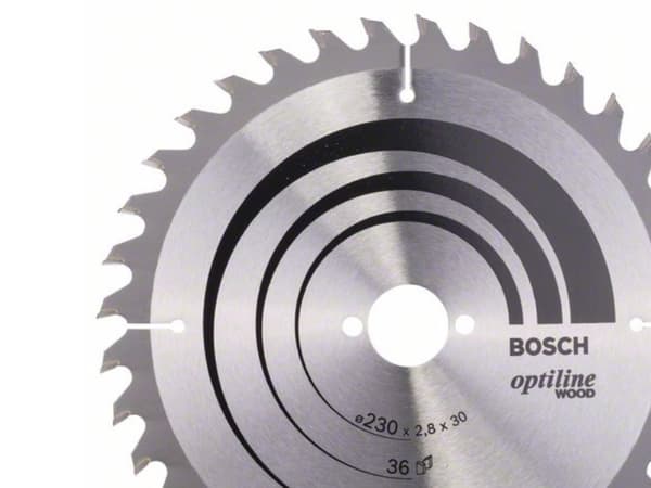 Bosch RUNDSAVKLINGE OPTILINE 230X2,8X30MM 36T