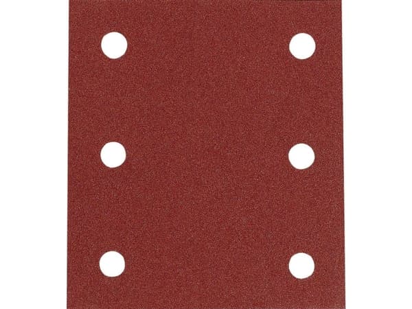 Makita - Slipeark - for tre, metall - 10 deler - rektangulær - grovkorn: P120 - 102 mm x 114 mm