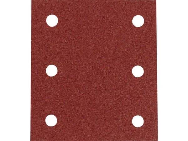 Makita - Slipeark - for tre, metall - 10 deler - rektangulær - grovkorn: P120 - 102 mm x 114 mm