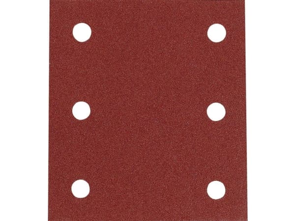 Makita - Slipeark - for tre, metall - 10 deler - rektangulær - grovkorn: P120 - 102 mm x 114 mm