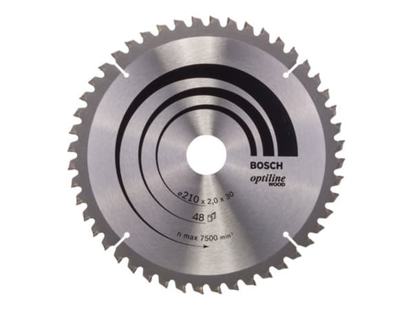 Bosch RUNDSAVKLINGE Ø 210 X 30MM 48 T -5GR TRÆ