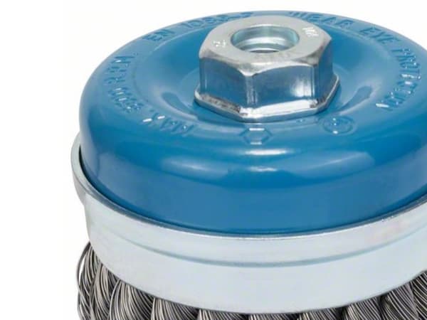 Bosch stålhuvudborste Ø90MM M14 0,5MM FLAT