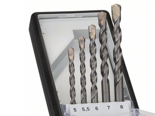 Bosch BETONBORSÆT SILVER PERC ROBUSTLINE 5 STK