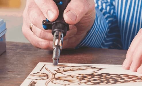 Dremel 204, Tilbehørssett for pyrografi (tupper), Dremel, VersaTip, 590 °C, Rustfritt stål, Metall