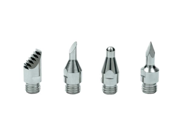 Dremel 204, Tilbehørssett for pyrografi (tupper), Dremel, VersaTip, 590 °C, Rustfritt stål, Metall