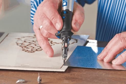Dremel 204, Tilbehørssett for pyrografi (tupper), Dremel, VersaTip, 590 °C, Rustfritt stål, Metall