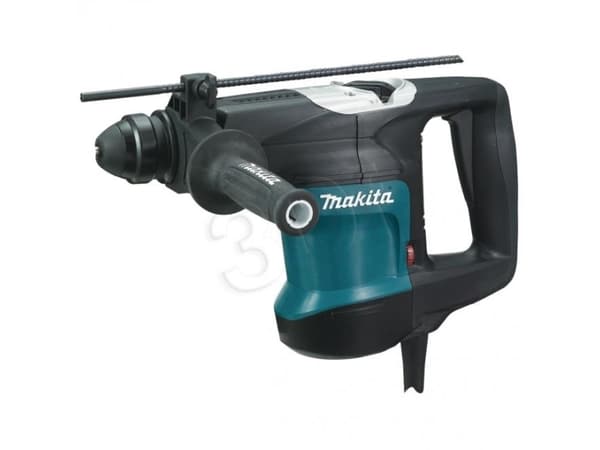 Makita HR3200C, SDS Plus, Svart, Blå, 3,2 cm, 3300 RPM, 5,5 J, 1,3 cm