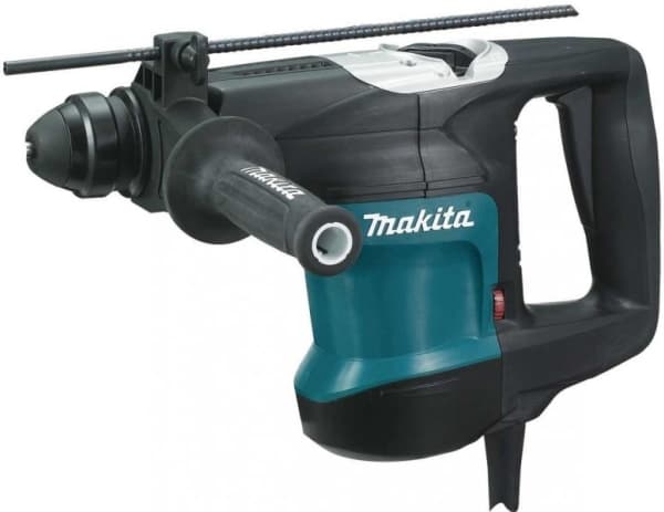 Makita HR3200C, SDS Plus, Svart, Blå, 3,2 cm, 3300 RPM, 5,5 J, 1,3 cm