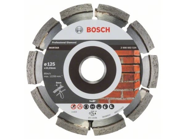 Bosch DIAMANTSKÄR 125X6MM FÖR SKREEDING
