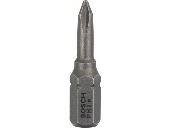 Bosch-tarvikkeet 2607001508 Poikkileikkauskärki PH 1 extra hard C 6.3 3 kpl 3 kpl