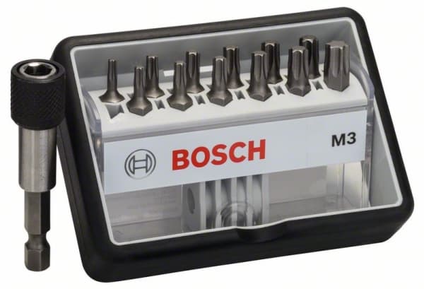 Bosch Accessories Robust Line 2607002565 Bitsæt 13 dele Indvendig sekskant (TX)
