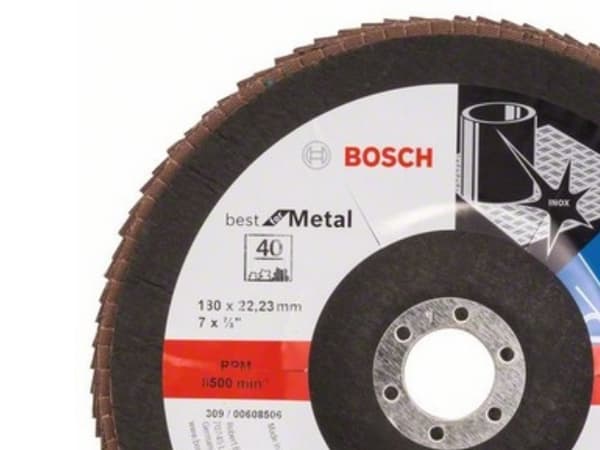 Bosch Listkowa tarcza szlifierska X571 Best for Metal 180 x 22,23mm (2608606737)