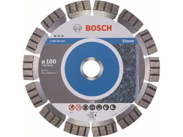 Bosch DIAMANTSKIVE 180MM BEST STONE