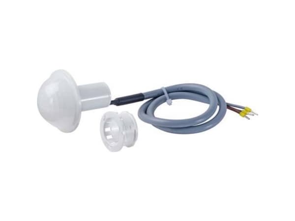 ESYLUX PD-C 360i/12 mini, Passiv infraröd (PIR) sensor, Kabel, 12 m, Tak, inomhus, Vit