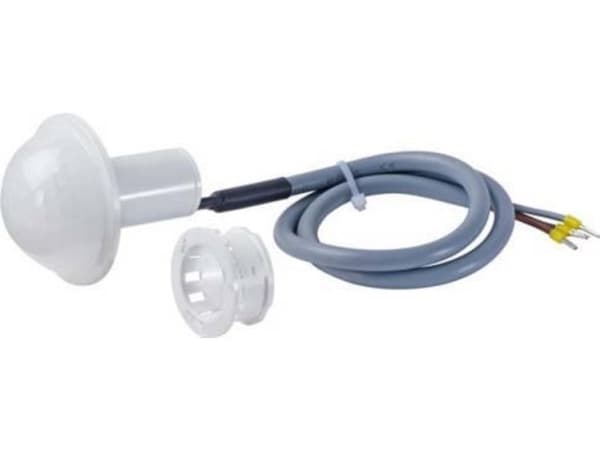 ESYLUX PD-C 360i/12 mini, Passiv infraröd (PIR) sensor, Kabel, 12 m, Tak, inomhus, Vit