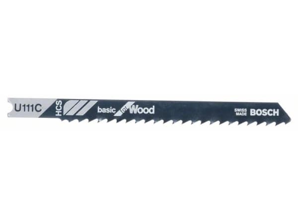 Bosch Accessories 2608630566 Stiksavsklinge U 111 C Basic for Wood 3 stk