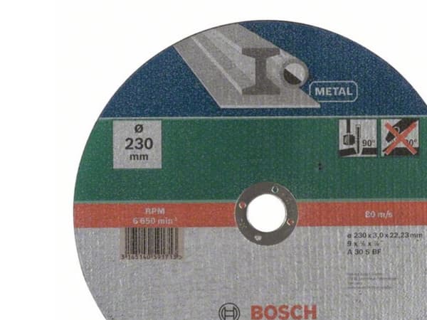 Bosch Skärslev METALL 230X3,0MM LIGE
