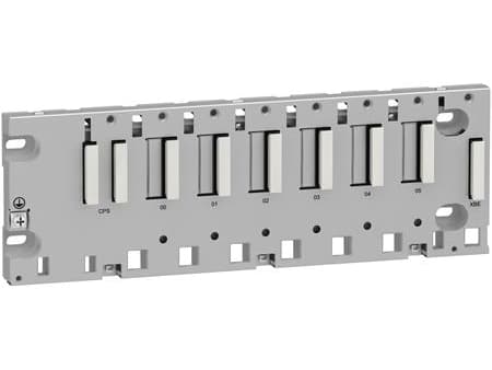 Rack med 6 modulpladser