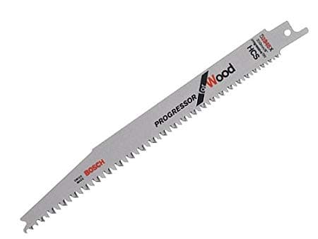 Bosch Progressor for Wood S 2345 X - Sagblad - for tre, plast, kartong, kryssfinér, construction boards, medium-density fibreboard (MDF) - 5 deler -