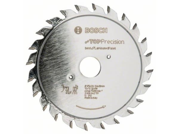 Bosch RUNDSAVKLINGE BEST LAM 125X3.2X20MM 24T 24T