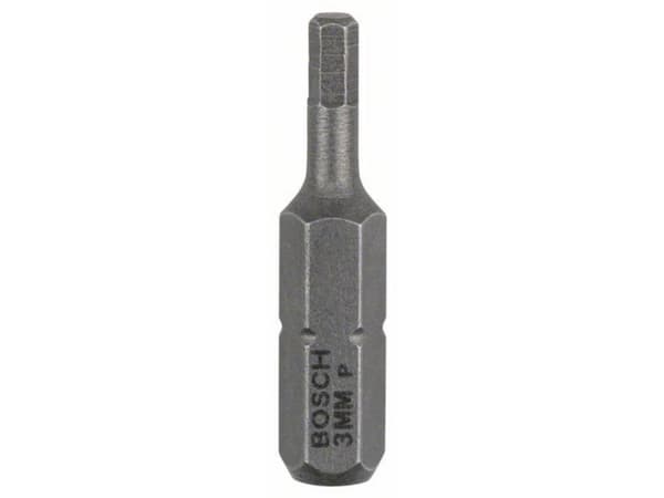 Bosch Accessories Sekskant-bit 3 mm ekstra hård C 6.3 3 stk