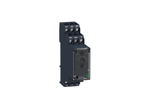 Schneider Electric Övervakningsreläer 1 x växelkontakt 1 st RM22LG11MR Nivåövervakning (ledande vätska), tillförsel eller pumpning