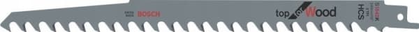 Bosch Top for Wood S 1542 K - Sagblad - for tre, ikke-slipende trematerialer - 2 deler - lengde: 240 mm - bredde: 19 mm
