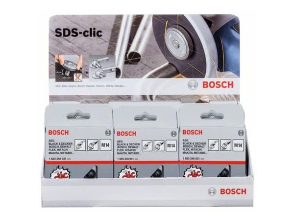 Bosch MØRTIK SDS-CLIC 15 STK I DISPLAY