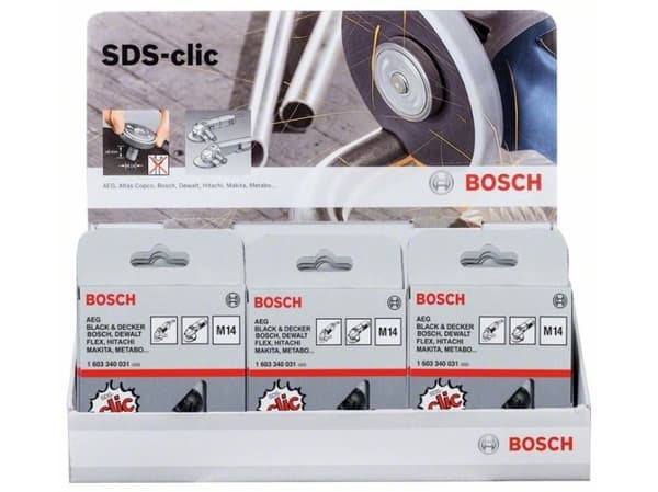 Bosch MØRTIK SDS-CLIC 15 STK I DISPLAY