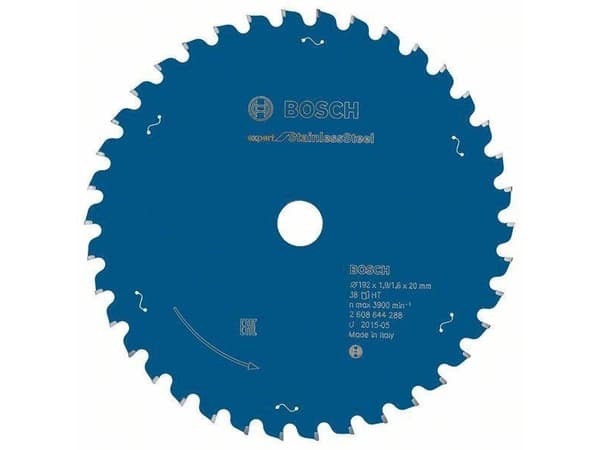 Bosch RUNDSAVKLINGE 192X20MM 38T EXP STAINLESS