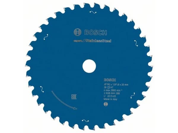 Bosch RUNDSAVKLINGE 192X20MM 38T EXP STAINLESS