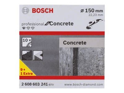 Bosch DIAMANTSKÄRARE 150MM 10 stycken PROF