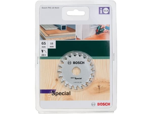 Bosch RUNDSAVKLINGE SPECIAL 65X15MM 20T PKS16
