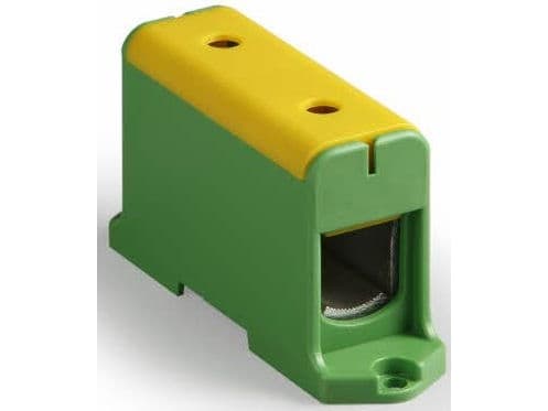 ENSTO Läpivientiliitin PE 35-240mm² ruuviliitin KELTAINEN/VIHREÄ YKSINKERTAINEN