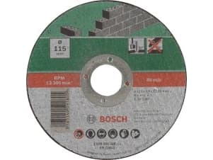 Bosch LEIKKAUSSAHA STEN 115X2,5MM SAME