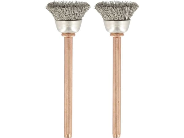 Dremel PENSELBØRSTE 531 RUSTFRIT STÅL 13MM 2STK 2STK