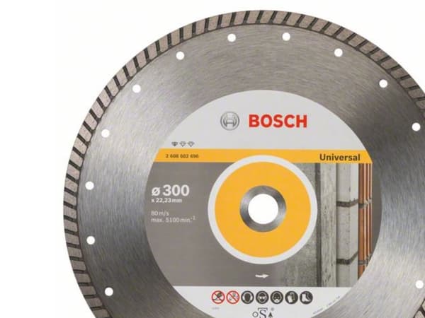 Bosch DIAMANTSKIVE PROF UNIV TURBO 300X22,23MM