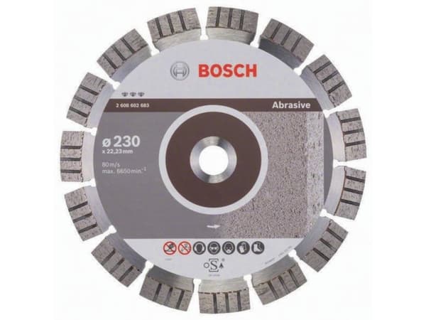 Bosch DIAMANTSKIVE 230MM BEST ABRASIVE