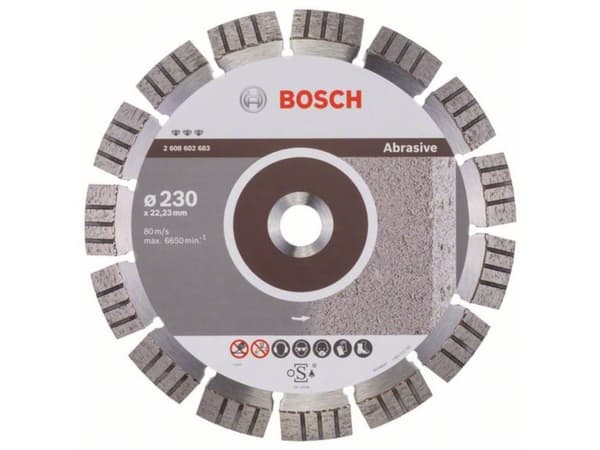 Bosch DIAMANTSKIVE 230MM BEST ABRASIVE