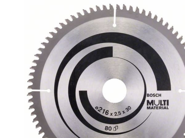 Bosch RUNDSAVKLINGE Ø216X30MM 80T -5GR ALU Ø216X30MM 80T -5GR ALU