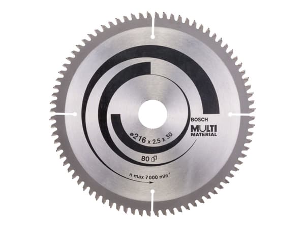 Bosch RUNDSAVKLINGE Ø216X30MM 80T -5GR ALU Ø216X30MM 80T -5GR ALU