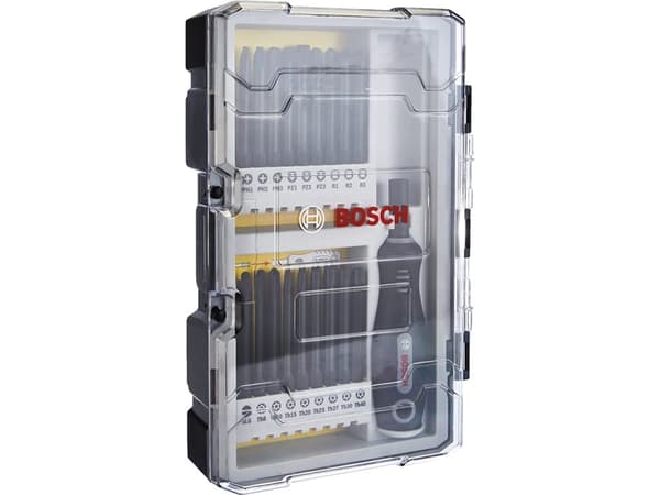 Bosch Extra Hard - Spissett for skrutrekker - 37 deler - lengde: 75 mm