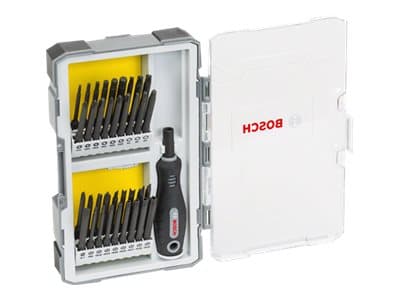 Bosch Extra Hard - Spissett for skrutrekker - 37 deler - lengde: 75 mm