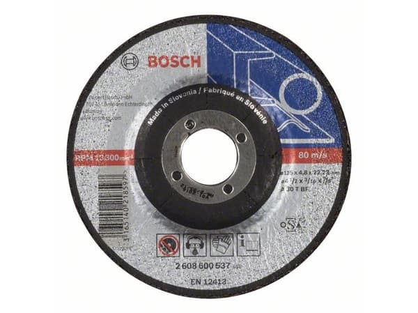Bosch Accessories 2608600537 Skrubskive forkrøppet 115 mm 22.23 mm 1 stk
