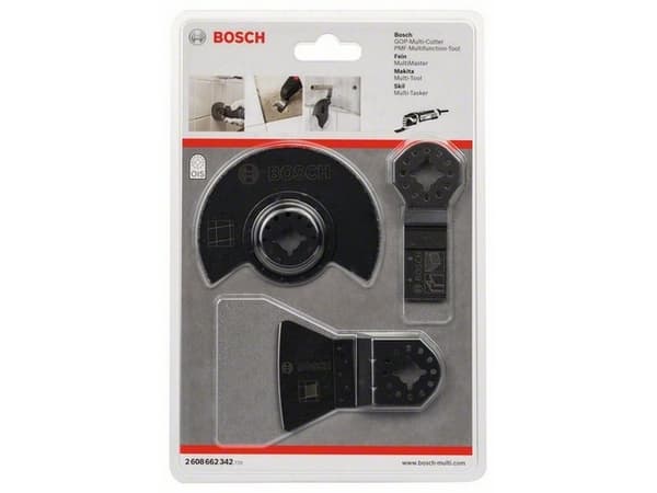 Bosch - Plunge cut and segment saw blade set - för trä, metall - 3 delar - Starlock